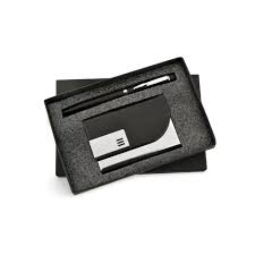 (SS-10207) Gift set of Pen And Card Holder With Logo Branding
