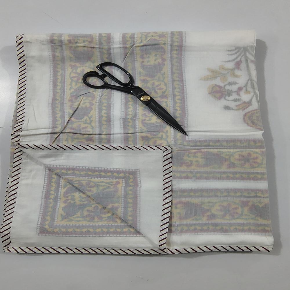 Hand Block Printed Cotton Dohar