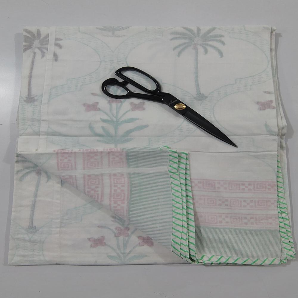 Hand Block Printed Cotton Dohar