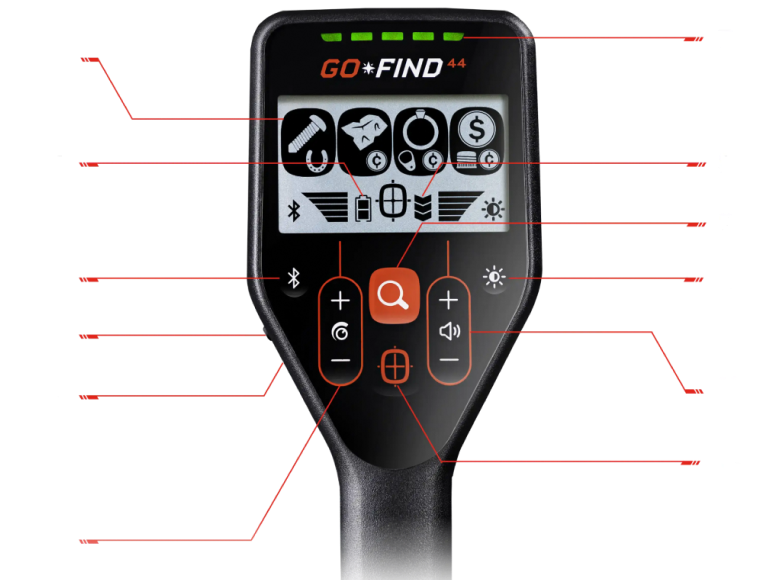 UNDER GROUND METAL DETECTOR - MINE LAB GO FIND 44