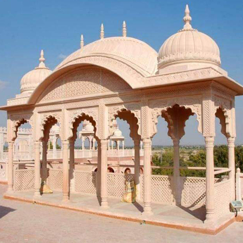 Pink And All Stone May Palki Set