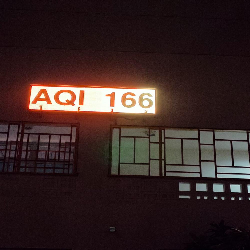 Indias  best Air quality display Manufacturer Air pollution