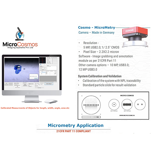 Cosmo - Micrometry (Advanced measurement tools)