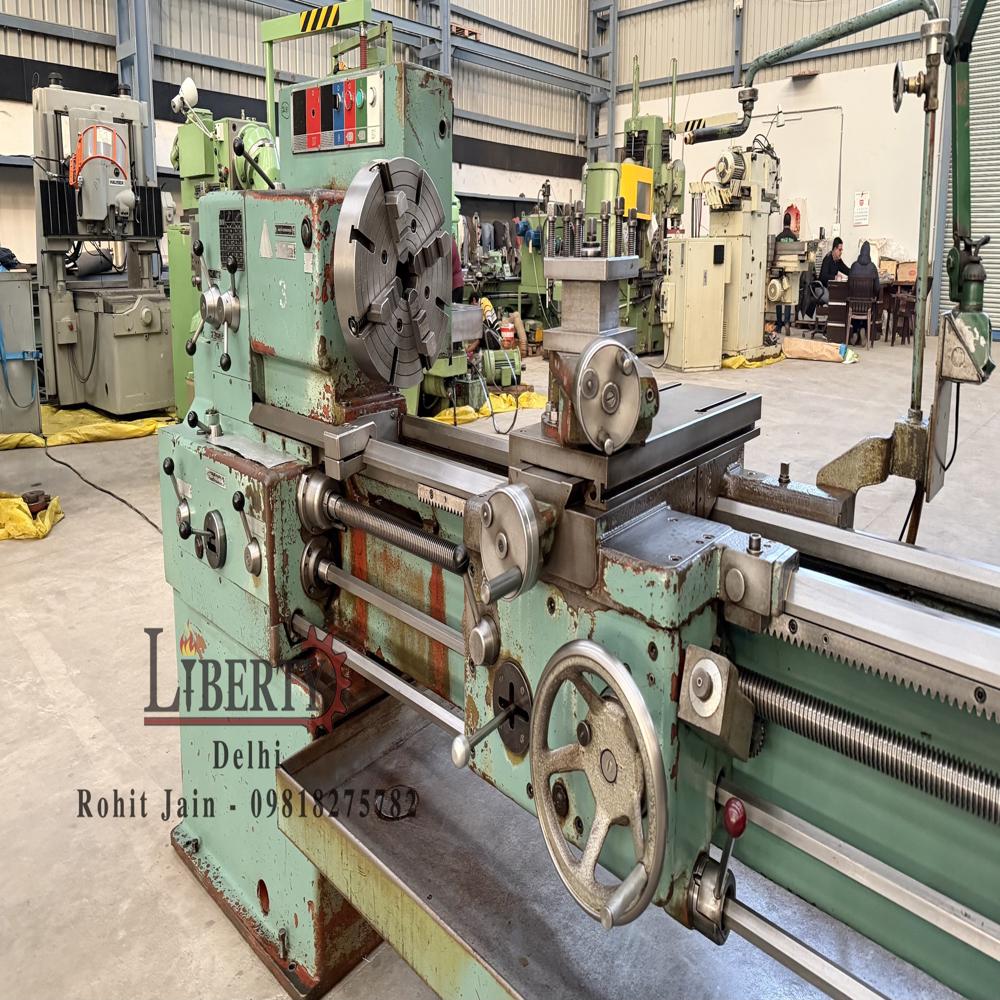 TOS Czech SN55B Gap Bed Lathe Machine