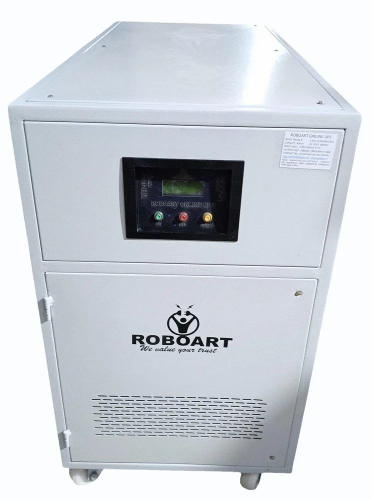 100 Kva 3phase Industrial Online Ups - Color: White