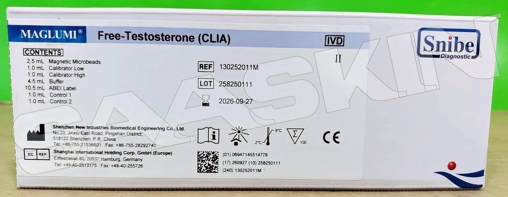 Snibe MAGLUMI free Testosterone (CLIA)