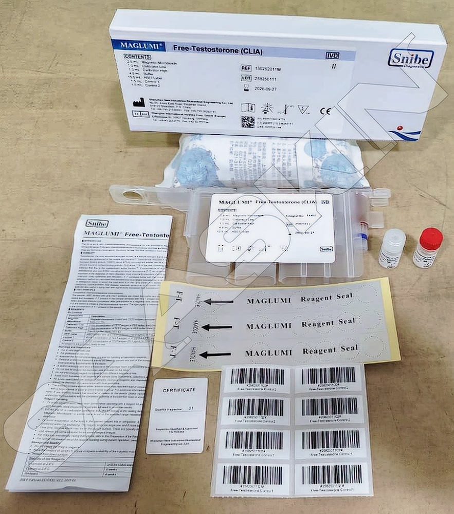 Snibe MAGLUMI free Testosterone (CLIA)