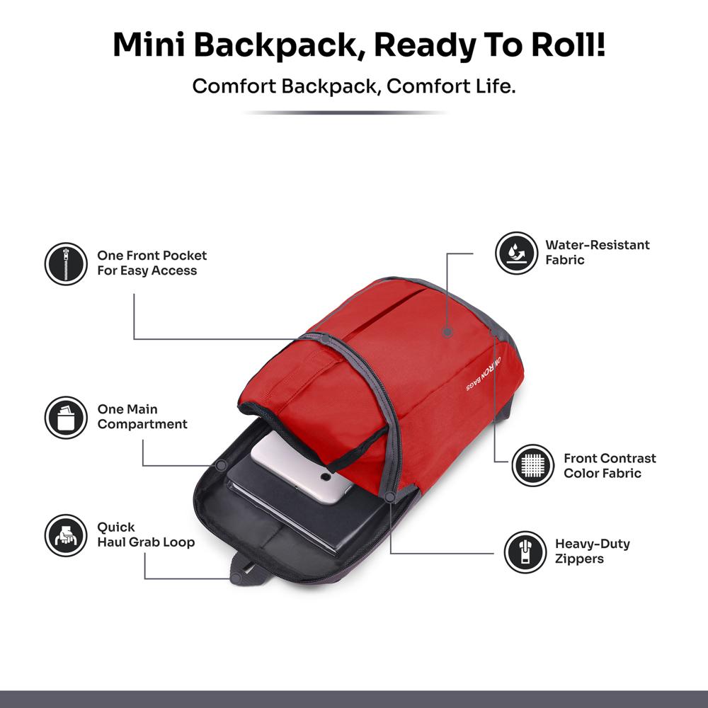 Usb Charging Backpack - Durable Polyester, 32 Ltr Capacity, Gray Color | Built-in Usb Charging Port, Zipper Closure For Secure Storage