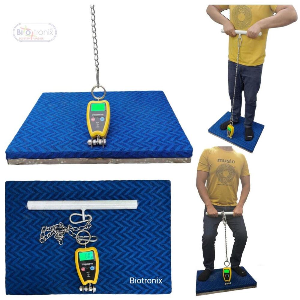 Back, Leg and Chest Strength Measurement Device for Physiotherapy Use