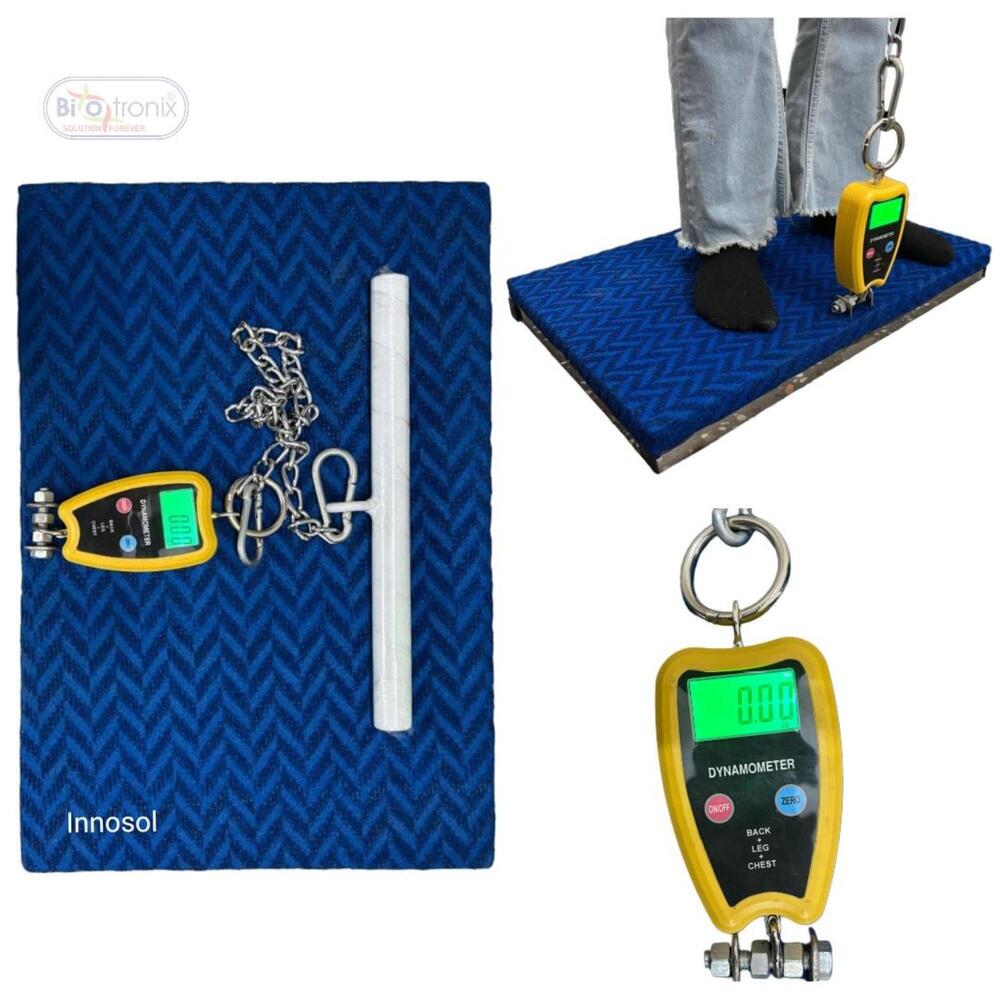 Back, Leg and Chest Strength Measurement Device for Physiotherapy Use