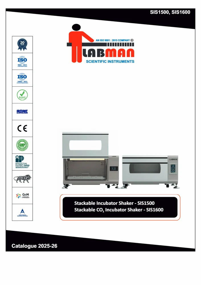 Stackable Co2 Incubator Shaker (Sis1600) - Accuracy: 0.1 C. Â°C