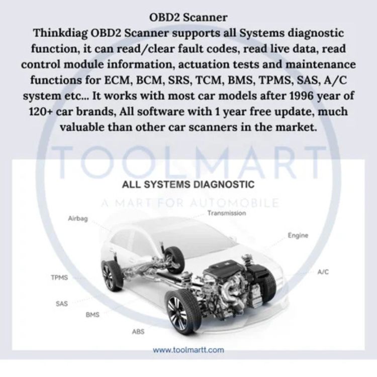 Thinkcar Thinkdiag Car Diagnostic Scanner