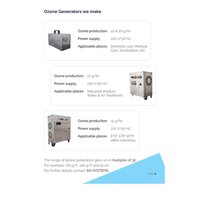 Agriculture Air Cooled Ozone Generator