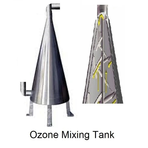Oxygen Mixing Cone - Stainless Steel 304, Electric Drive Type , Reliable Electric Power Source