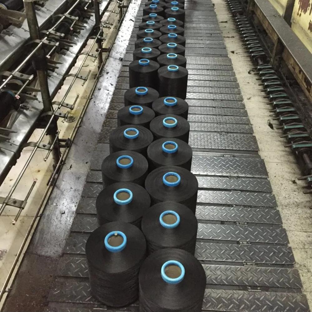 600 Black DTY Polyester