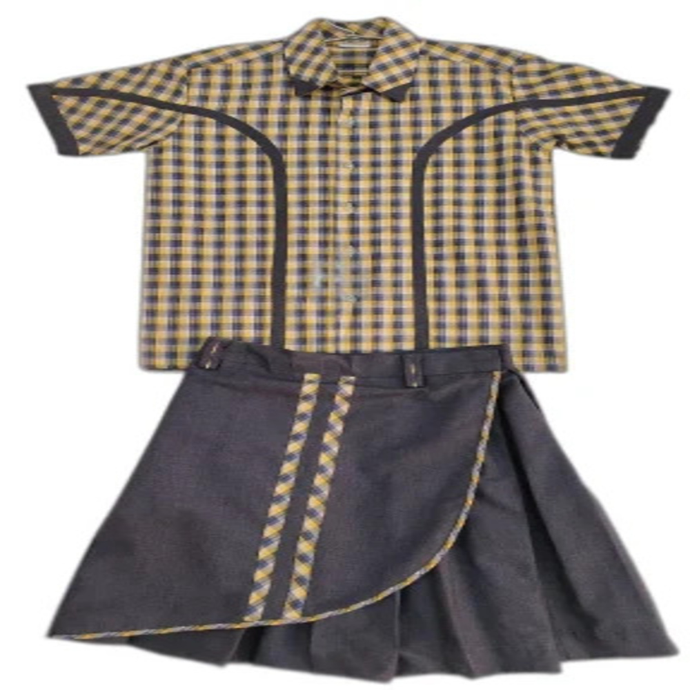 Divided Skirt School Uniform