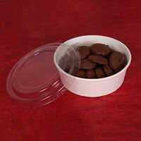 600ml Bowl With Pet Lid - Coating Type: Oil & Grease Resistance