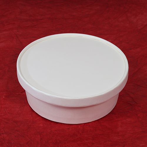 600ml White Paper Bowl