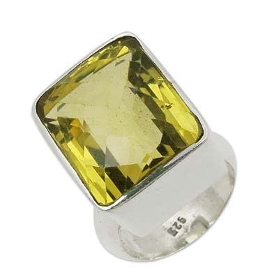 Gemstone Silver Ring