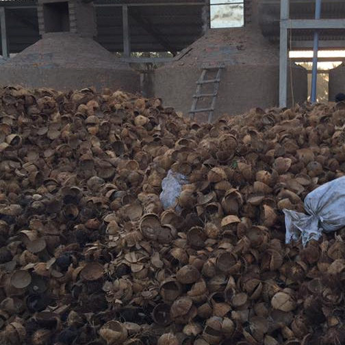 Coconut Shell Charcoal - Color: Brown