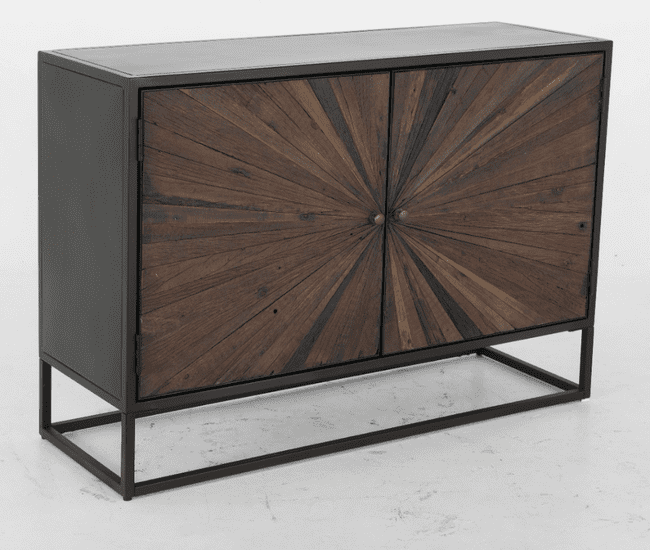 IRON AND WOODEN CABINET