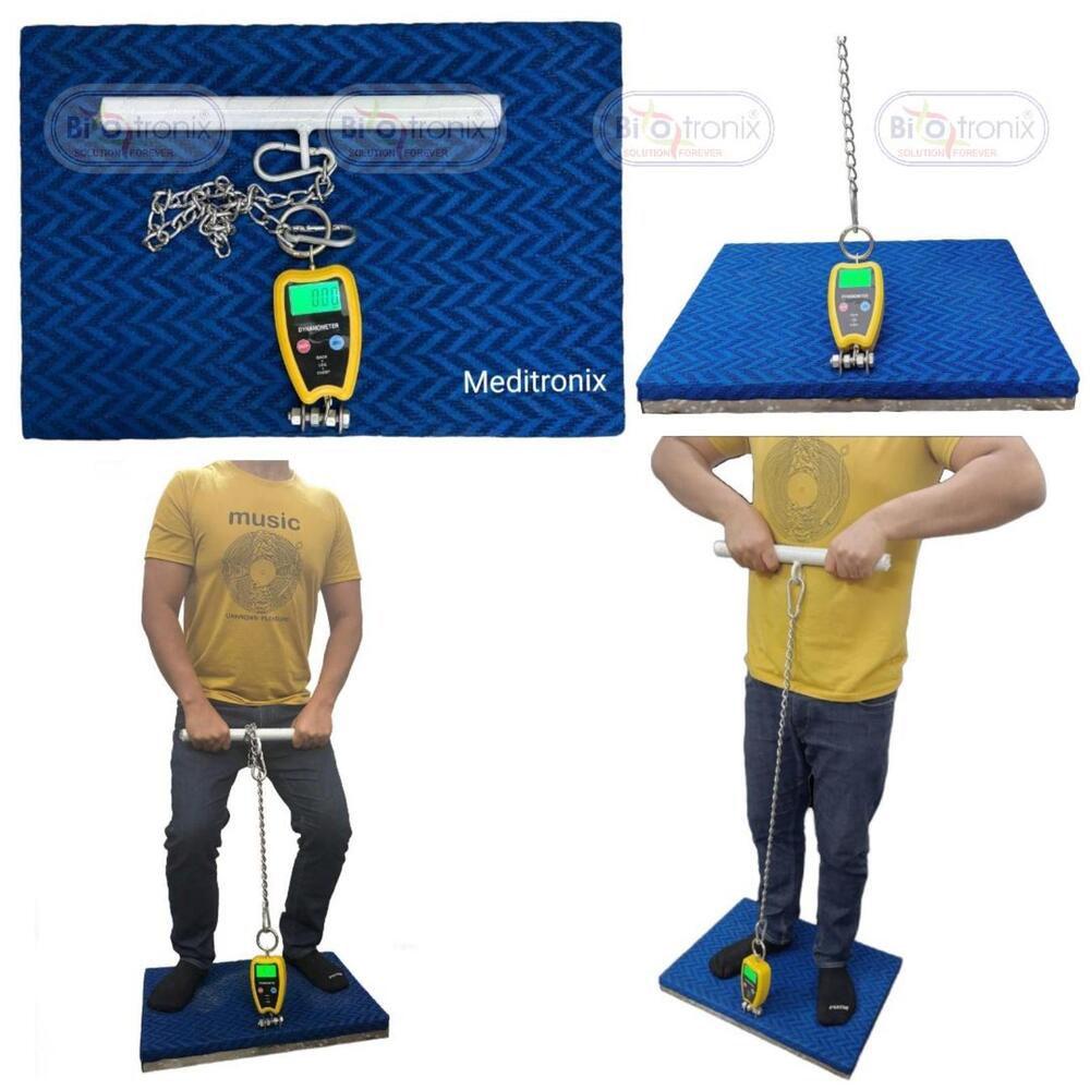 Physiotherapy Strength Evaluation Tool A Back, Leg & Chest Dynamometer - Accuracy: Occupational Health Physical Demand Assessment Equipment Mg