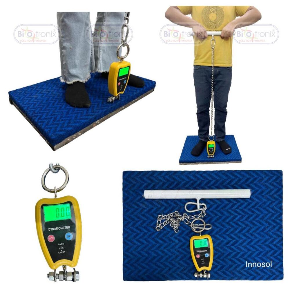 Back, Leg and Chest Dynamometer for Recovery & Performance Monitoring