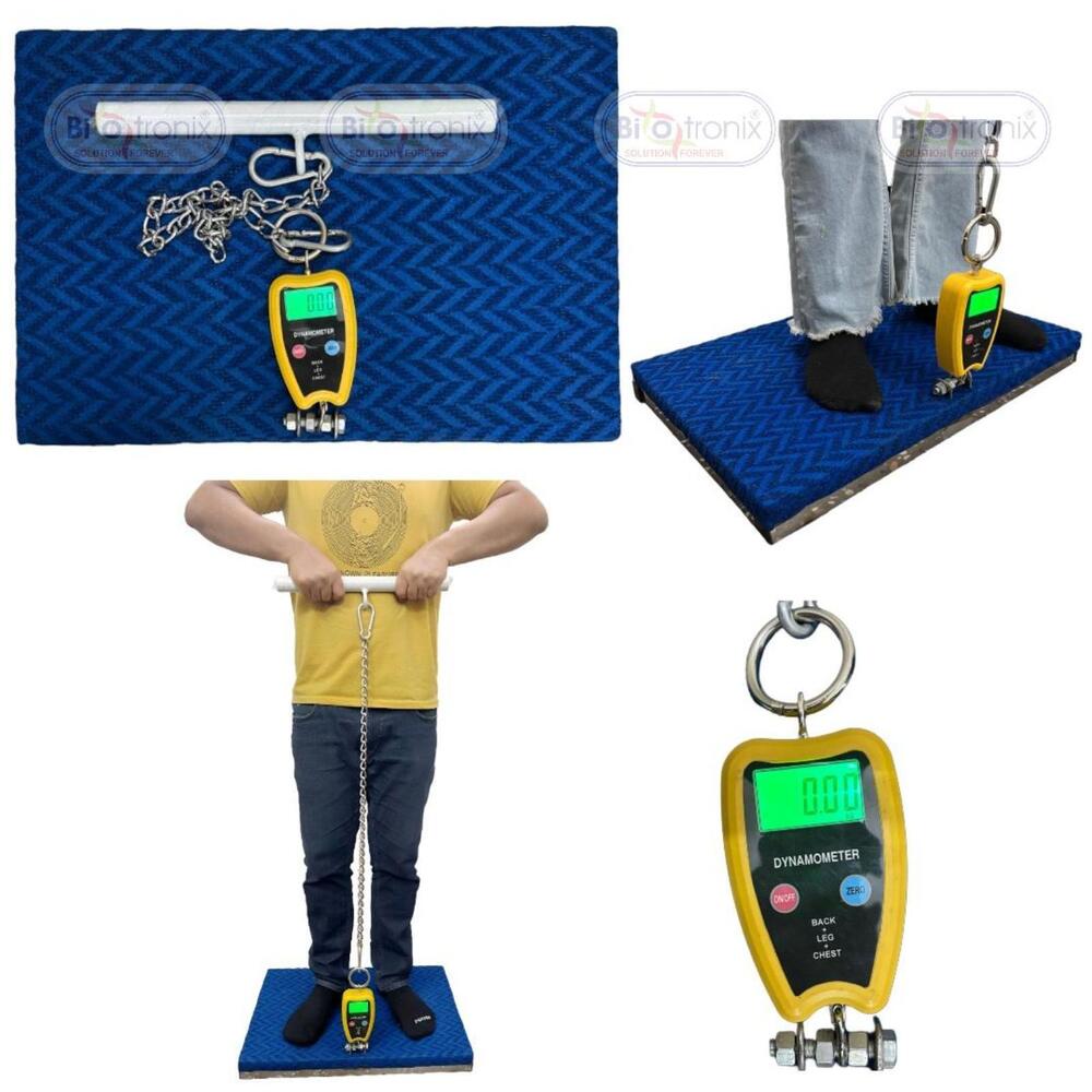 Back, Leg and Chest Dynamometer for Recovery & Performance Monitoring