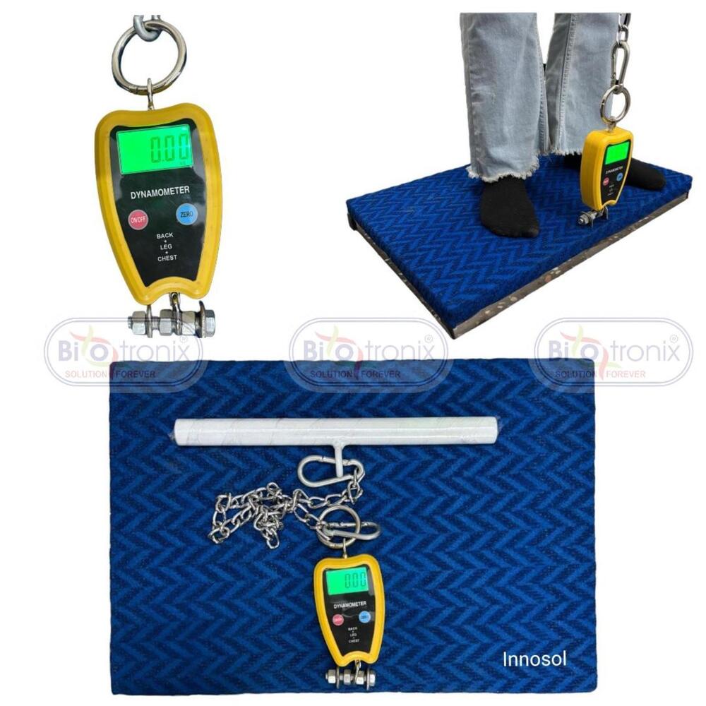 Back Leg Chest Strength Testing System for Rehab Professionals