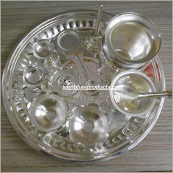 चांदी के पूजा सेट