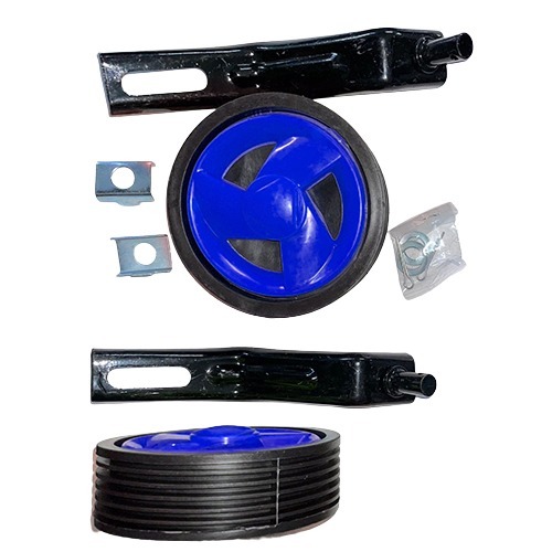 Blue Kids Bicycle Side Support