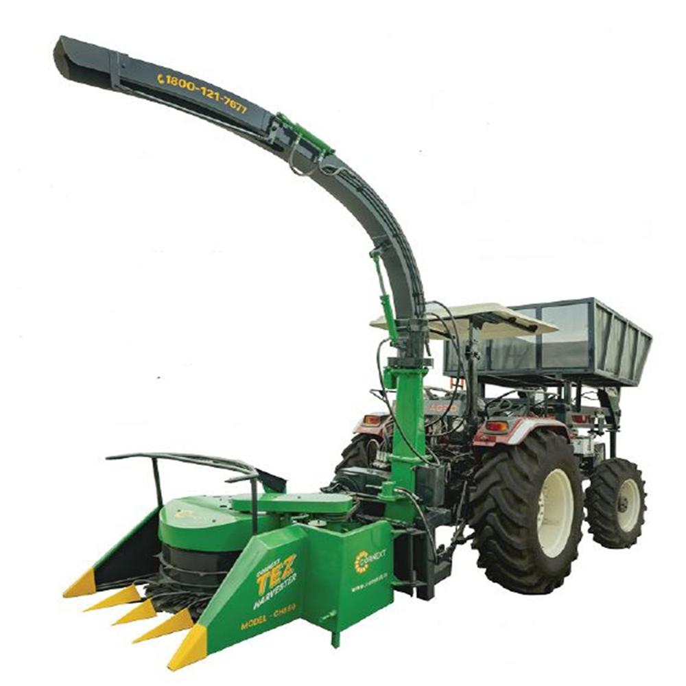 Forage Harvester - Features: Foldable Chute Dual Stage
