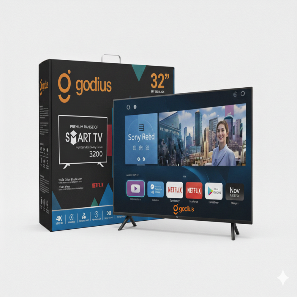 32 Inch Android Led Tv - Color: Black
