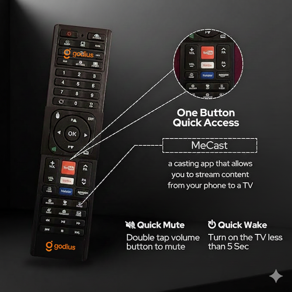 32 Inch Android Led Tv - Color: Black