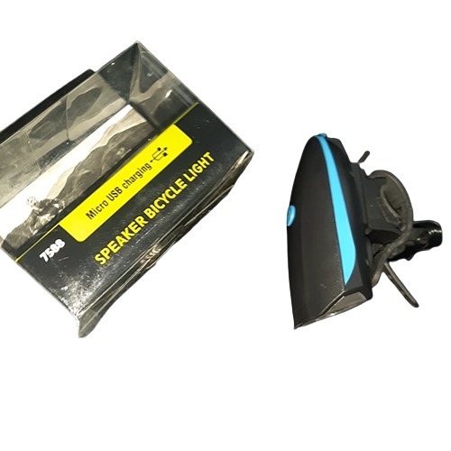 Speaker Bicycle Light With Micro USB Charging