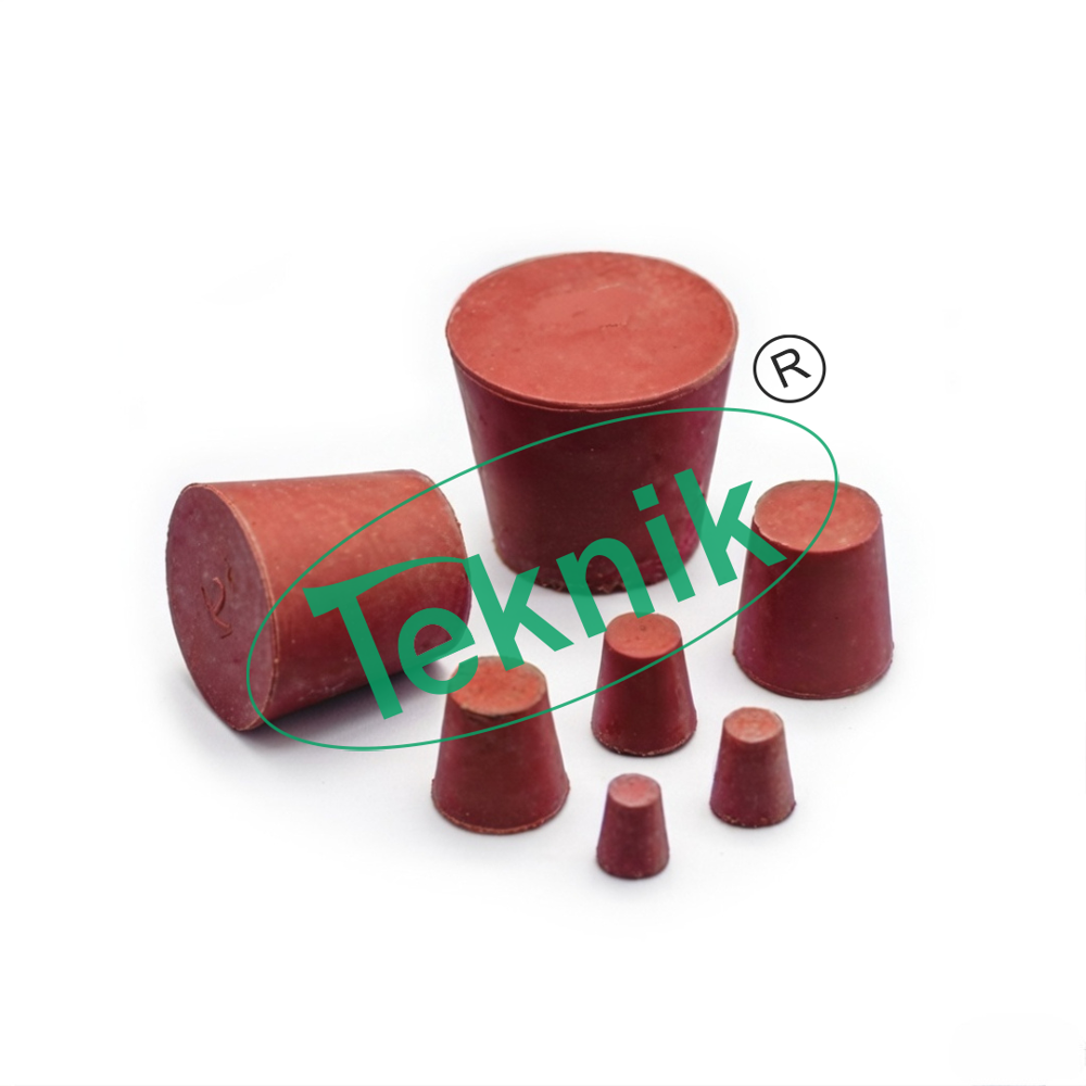 Caps - Rubber Stoppers Set: Various Sizes From 11mm To 50mm | Ideal For General Lab Equipment Use
