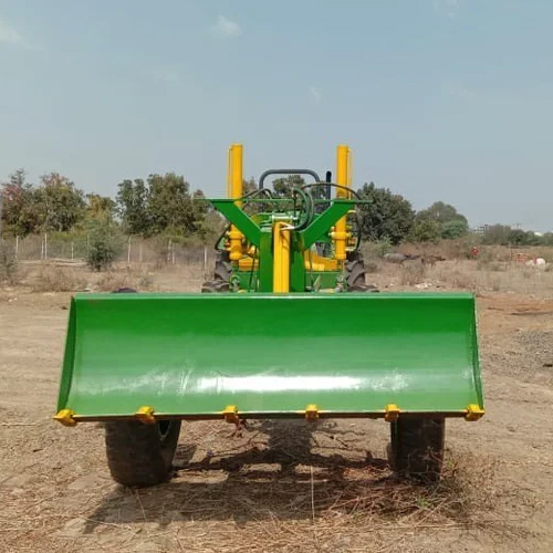 Grader Attachment For Tractor - Color: Green