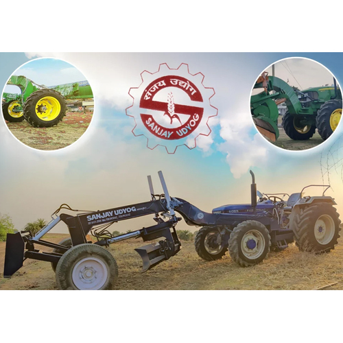 Tractor Attachment Grader With Dozer