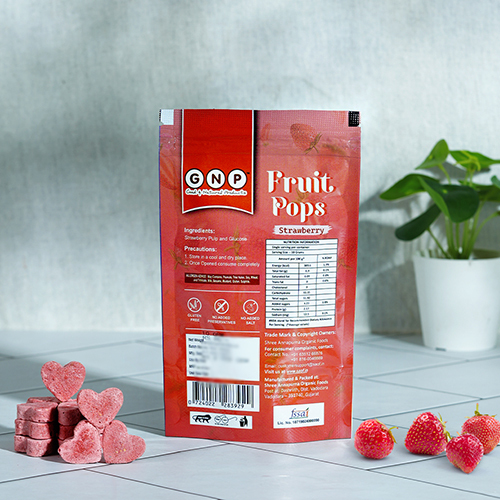 Strawberry Fruit Pops - Grade: Food Grade