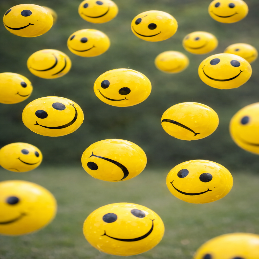 Smiley Stress Balls - Ball Type: Round