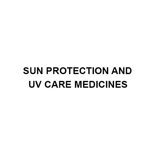 Sun Protection And UV Care Medicines