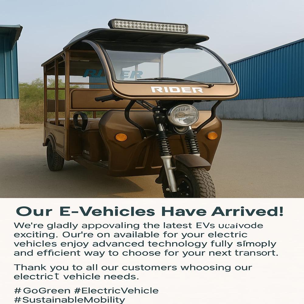 Ms Battery Rickshaw - Charging Time: 5 Years