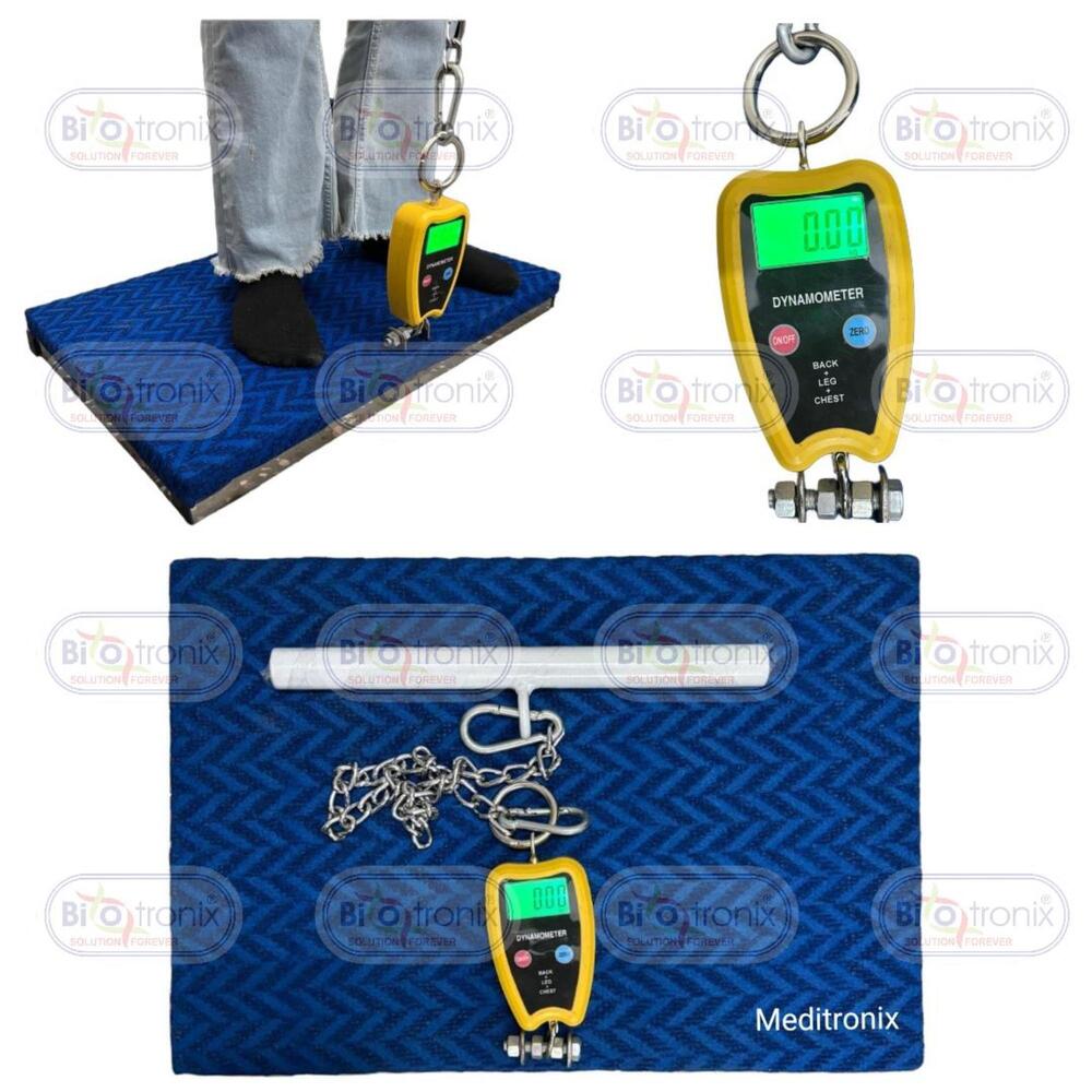 Precision Back Leg Chest Dynamometer for Physiotherapy & Sports Clinics