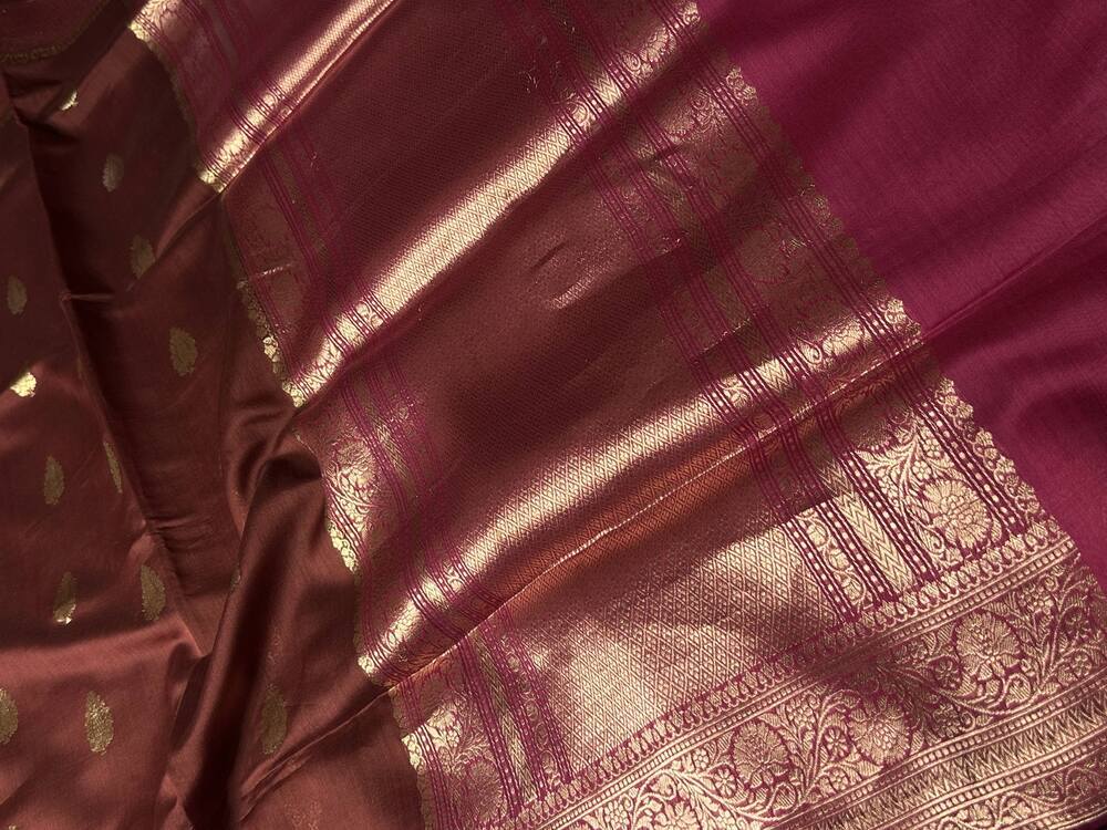 Pure Tussar Silk Saree