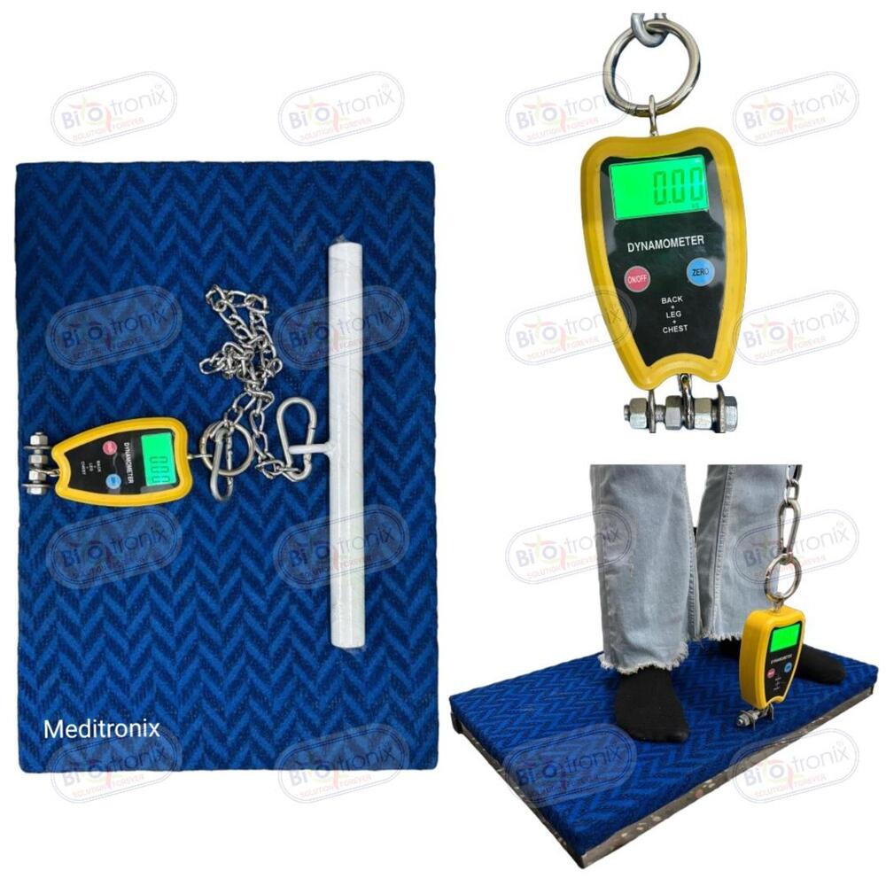 Clinical Back, Leg and Chest Dynamometer for Objective Strength Evaluation