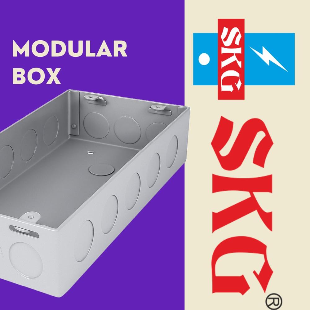 Powder Coated Modular Metal Box (GI/CRCA) | 1M To 18M