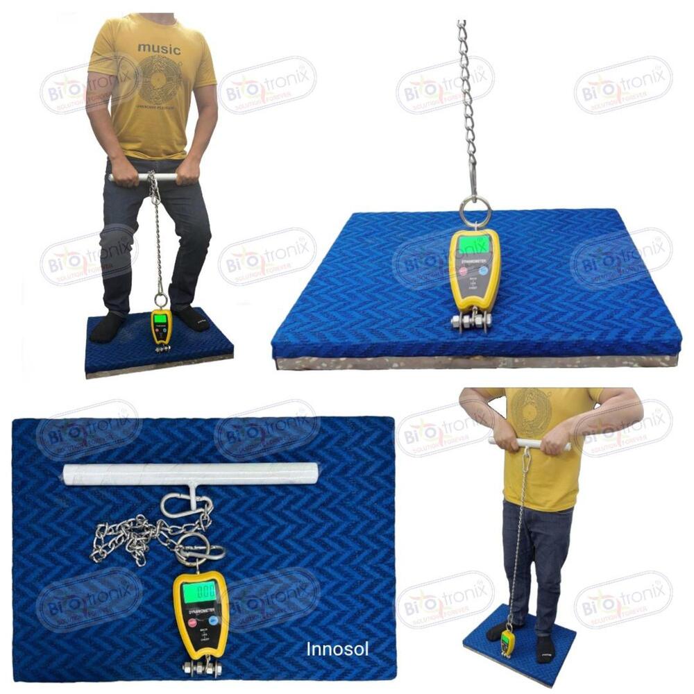 Back, Leg and Chest Dynamometer for Post-Surgery & Injury Rehabilitation