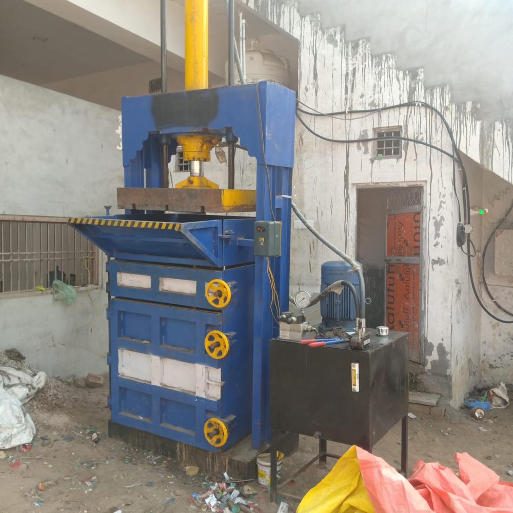 Scrap Baling Machine - Body Material: Stainless Steel