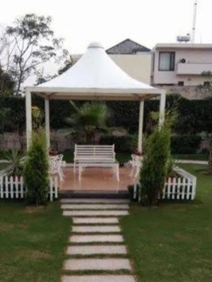 Membrane pagoda structure