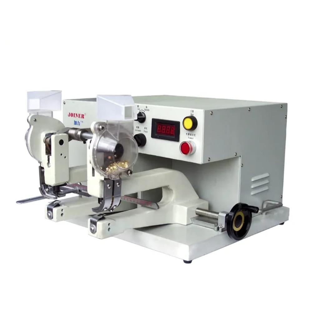 OM TWIN HEADS EYELET MACHINE